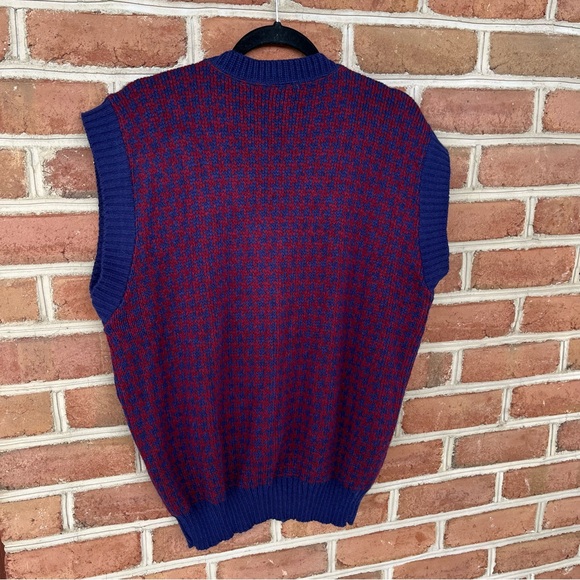Men’s unisex vintage  sweater vest. Grandpa vibes.  Aprox size XL - Picture 7 of 7